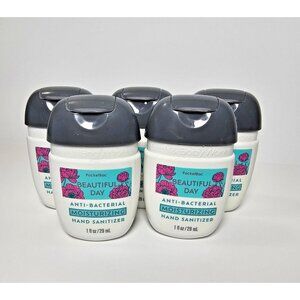 5 BEAUTIFUL DAY Moisturizing Sanitizer POCKETBAC 1oz Bath & Body Works NEW